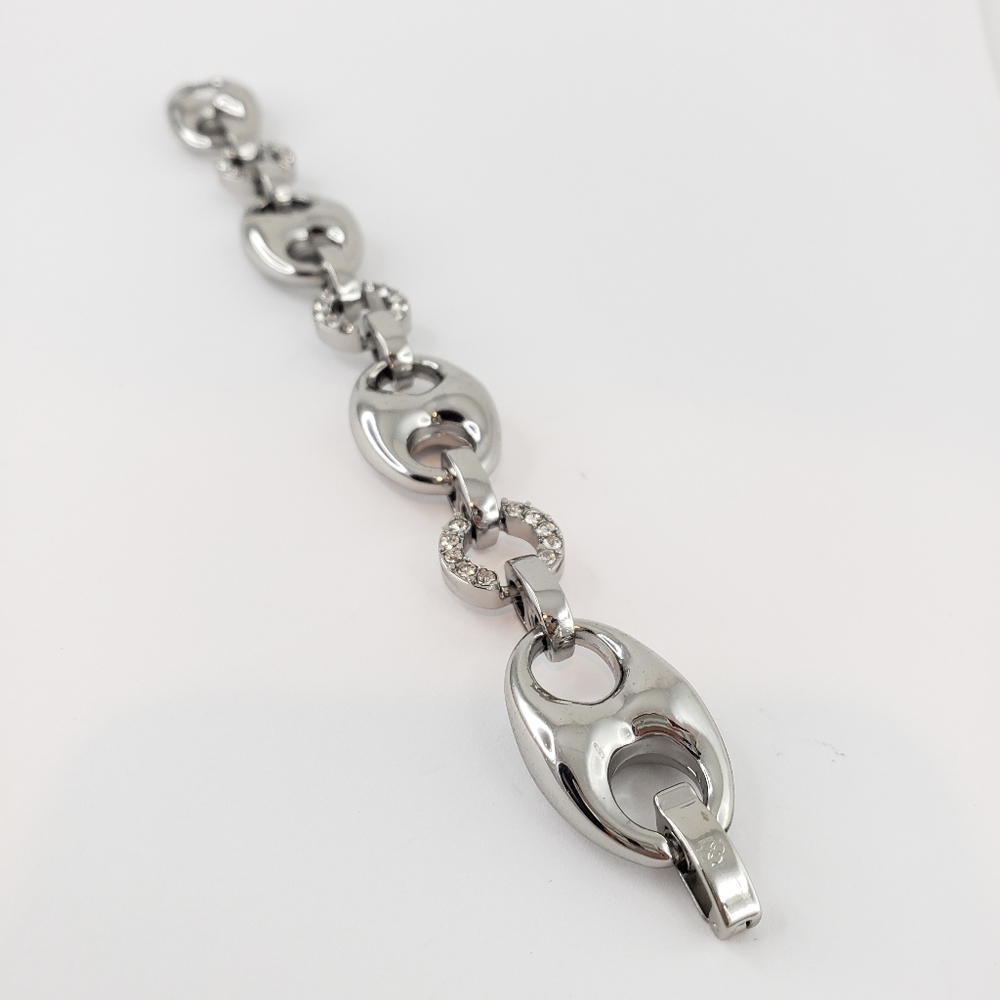 Ann Taylor Modern Statement Bracelet Silver - Picture 3 of 16